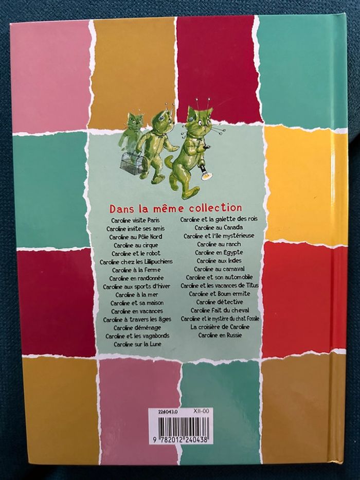Livre Caroline et les Extraterrestres bd album couleurs multicolore Pierre Probst rare - photo numéro 2
