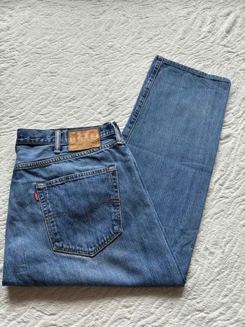 Jean Levi’s 501 bleu homme coupe relaxed droite ample taille W38 48 XL
