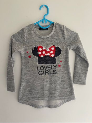 Sweat-shirt manche longue 7-8ans