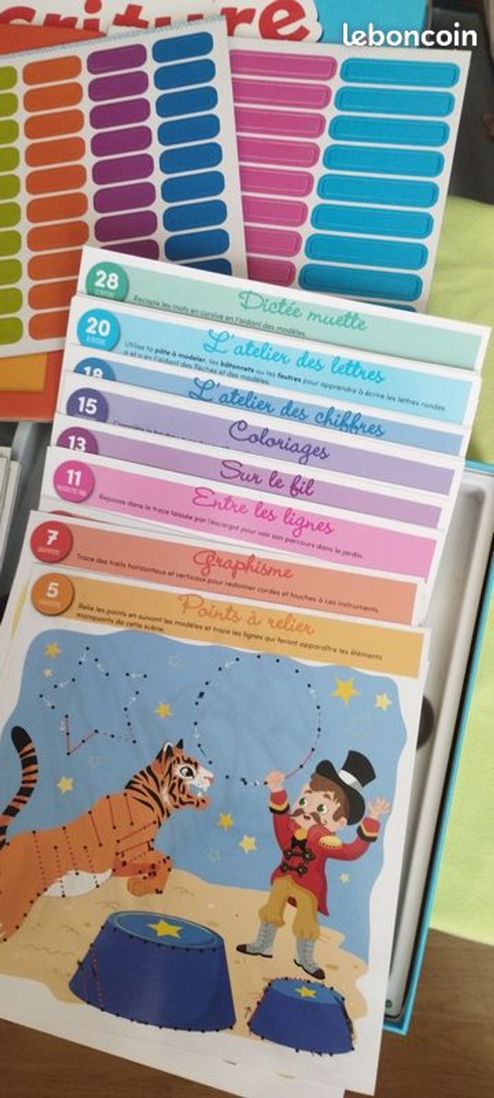 Jeux Mon atelier Ecriture Ravensburger. Neuf - photo numéro 5