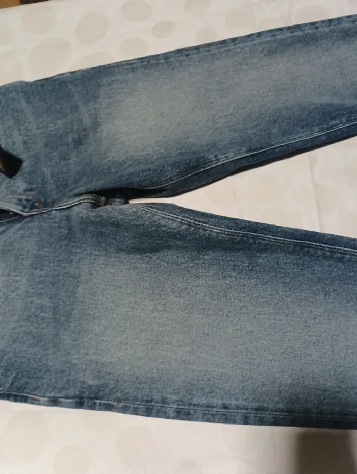 Pantalon jeans  femme Asos taille 38  jeans court coupe légèrement skinny neuf - photo numéro 4