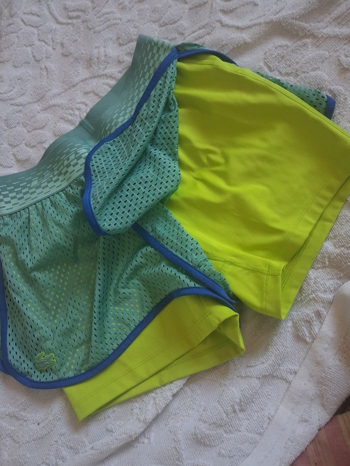 Short sport lacoste femme - photo numéro 3