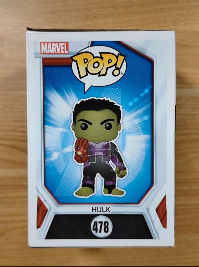 Funko Pop Marvel – Hulk N°478 (Avengers Endgame) - photo numéro 4