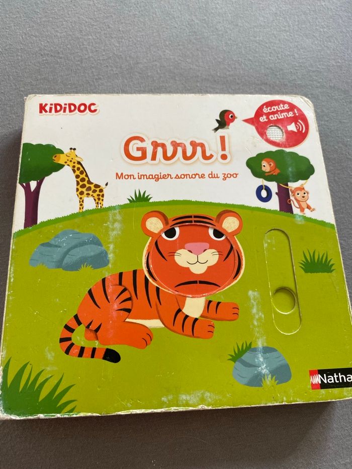 Mon imagier sonore du zoo