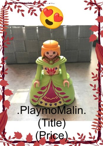 Personnage Figurine Femme Playmobil