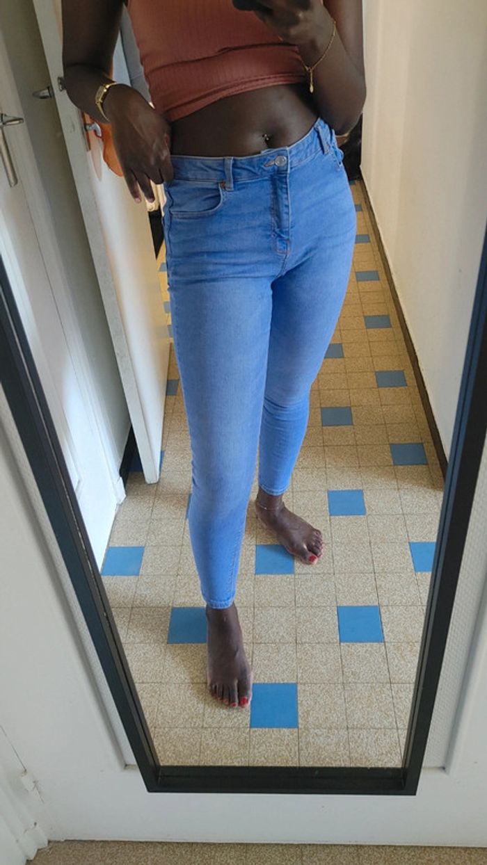 Jeans slim old school 2010 taille haute - photo numéro 6