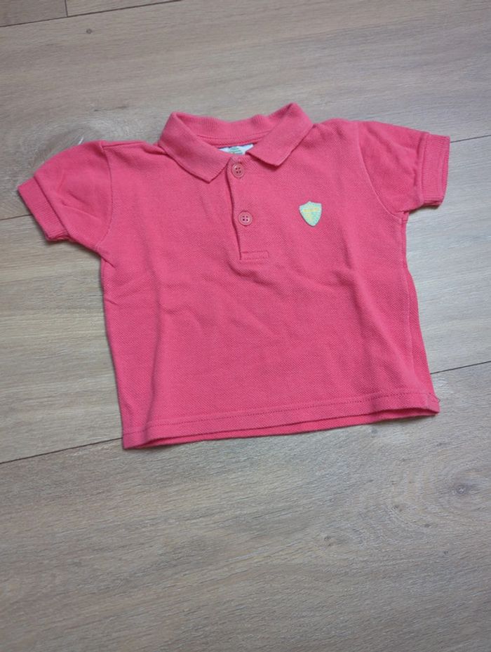 Magnifique polo vintage Marèse 3 mois rose