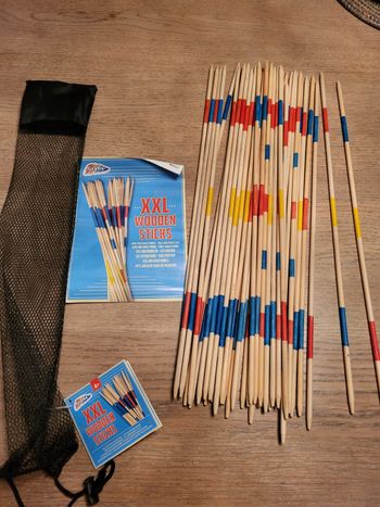 Jeu de société mikado géant neuf