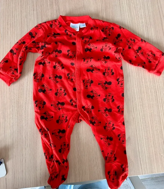 Lot pyjama Minnie fille - photo numéro 2