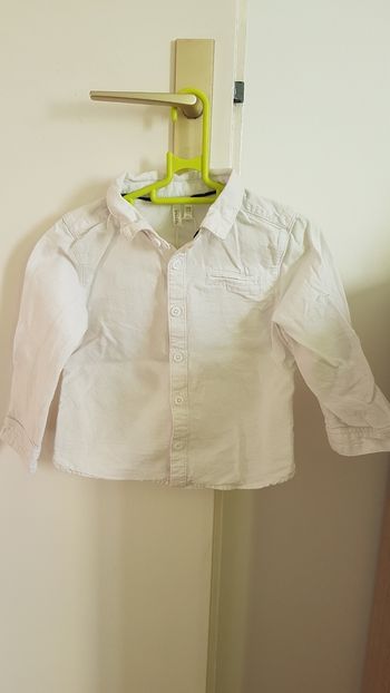 Chemise blanche 18 mois