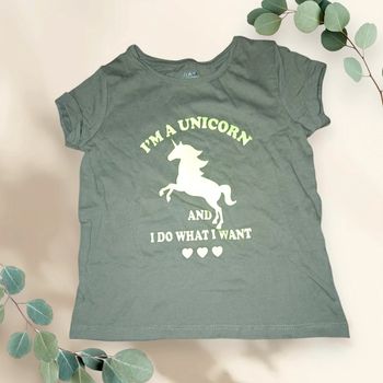 T-shirt licorne