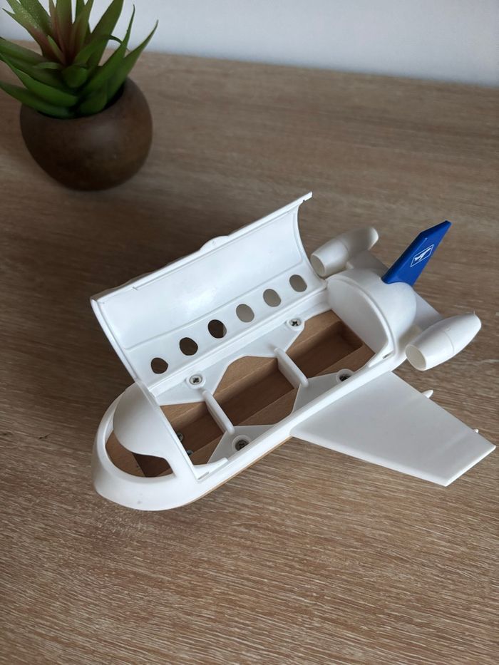 Jouet avion de voyageur en bois brio - photo numéro 3