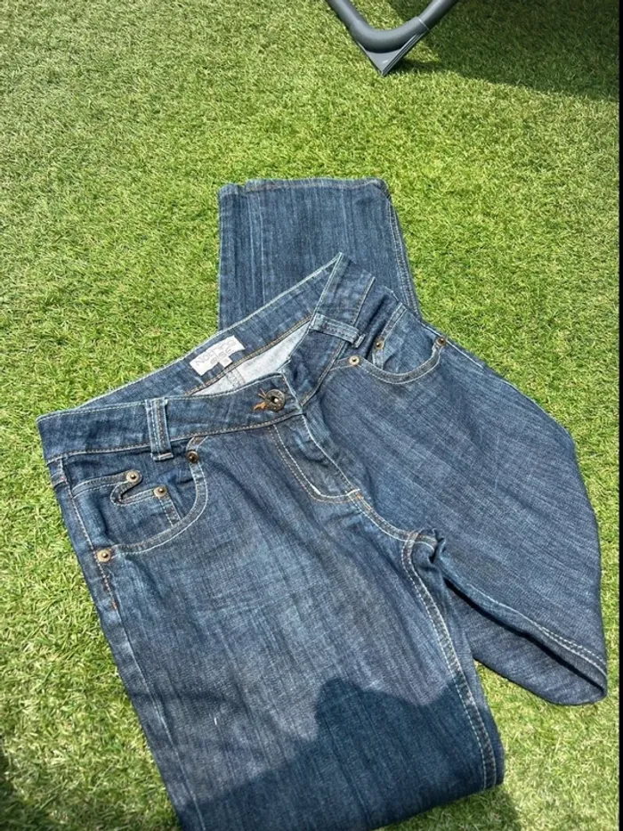 Superbe jeans slim vintage - taille 38 petit donc plutôt 36
