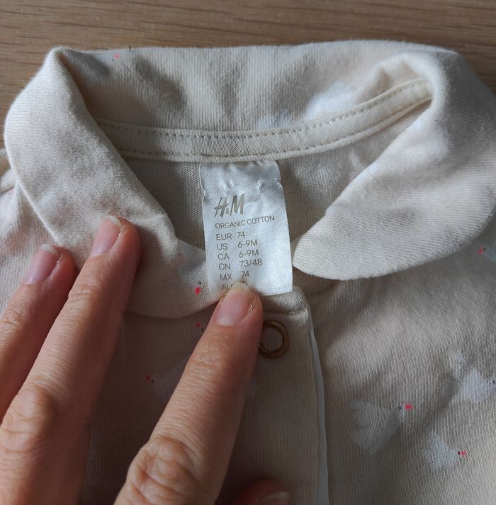 Pyjama H&M 6-9 mois - photo numéro 3