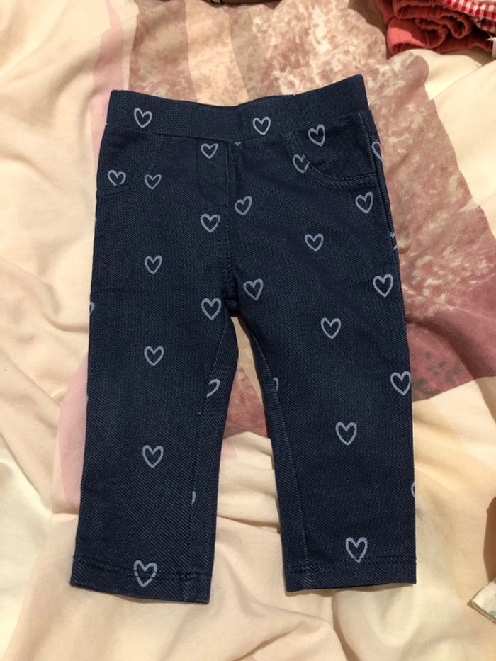 Lot pantalons bébé fille 12 mois - photo numéro 6