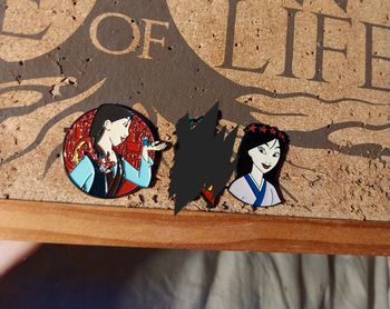Pins Disney fantasy mulan