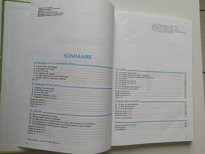 livre grammaire et expression - photo numéro 2