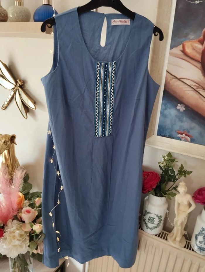 🪷Robe en Coton Casual à Perles Anne Weyburn T36/38🪷 - photo numéro 10