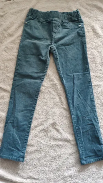 Pantalon okaidi 8 ans bleu