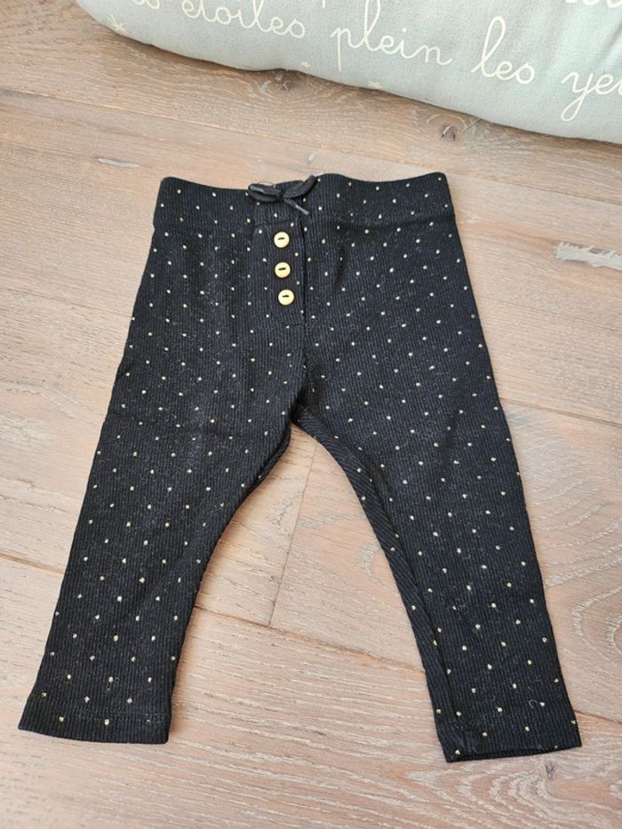 Legging côtelé fille 6 mois