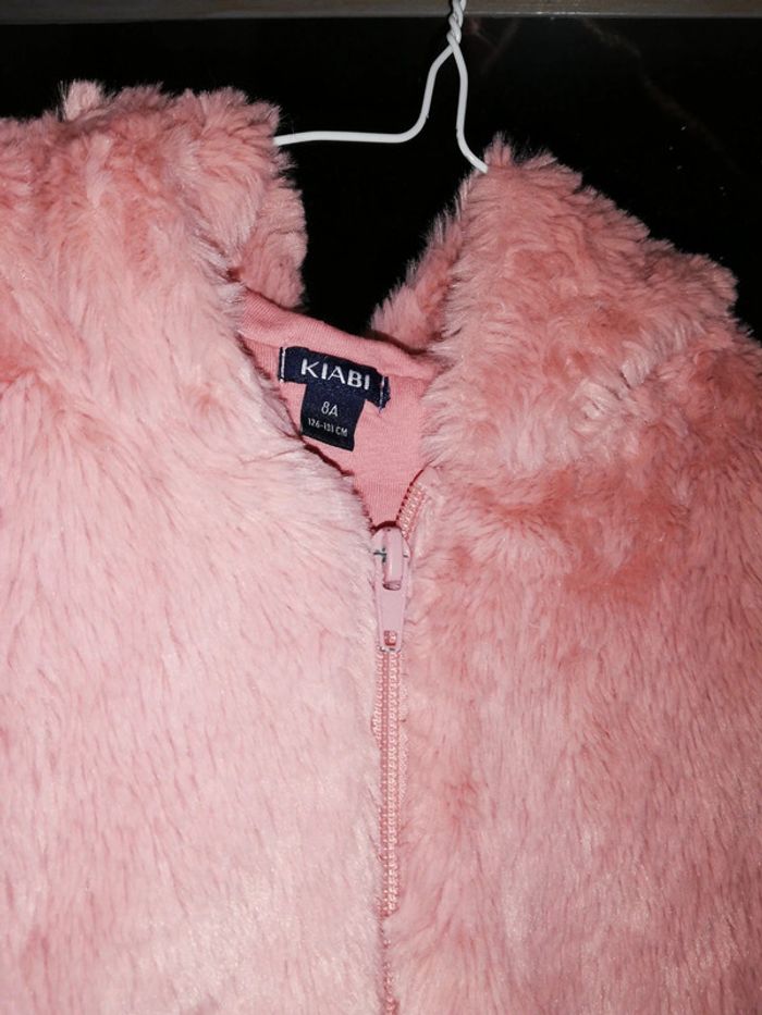 Gilet fourrure kiabi 8 ans - photo numéro 3