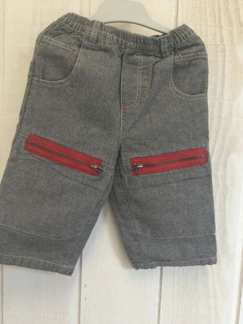 Pantalon doublé - Obaïbi - 12m