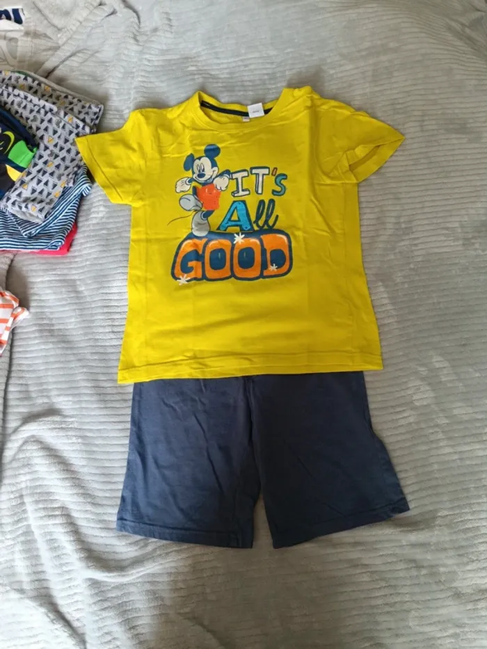 Pyjama été garçon 10 ans