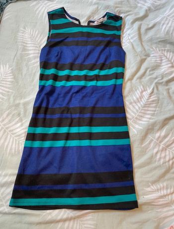 Robe droite tricolore taille M k.woman