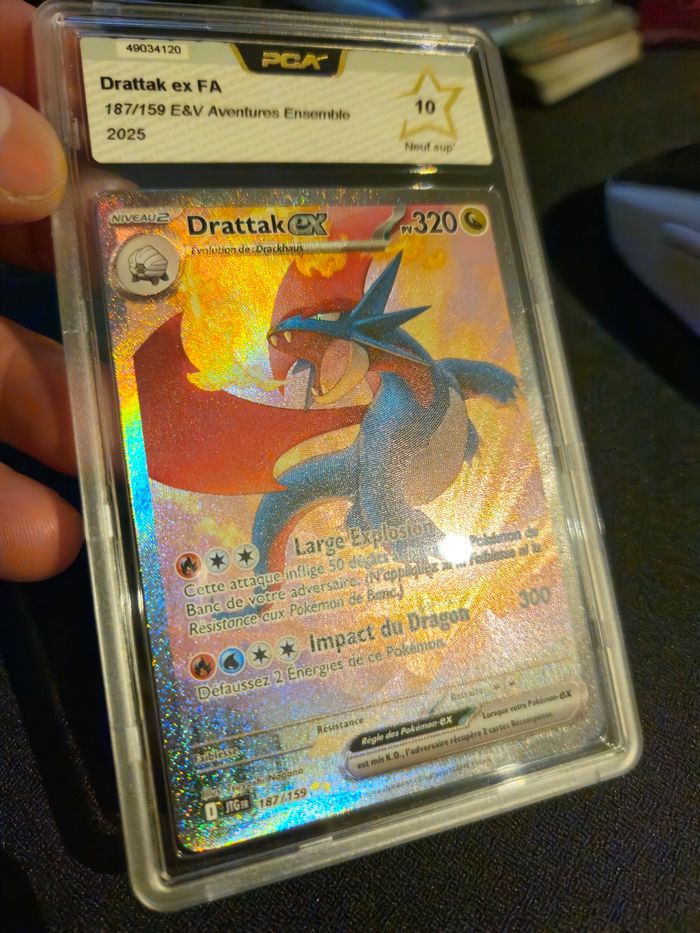 Drattak ex FA - PCA 10 Mint - Pokémon TCG - photo numéro 3