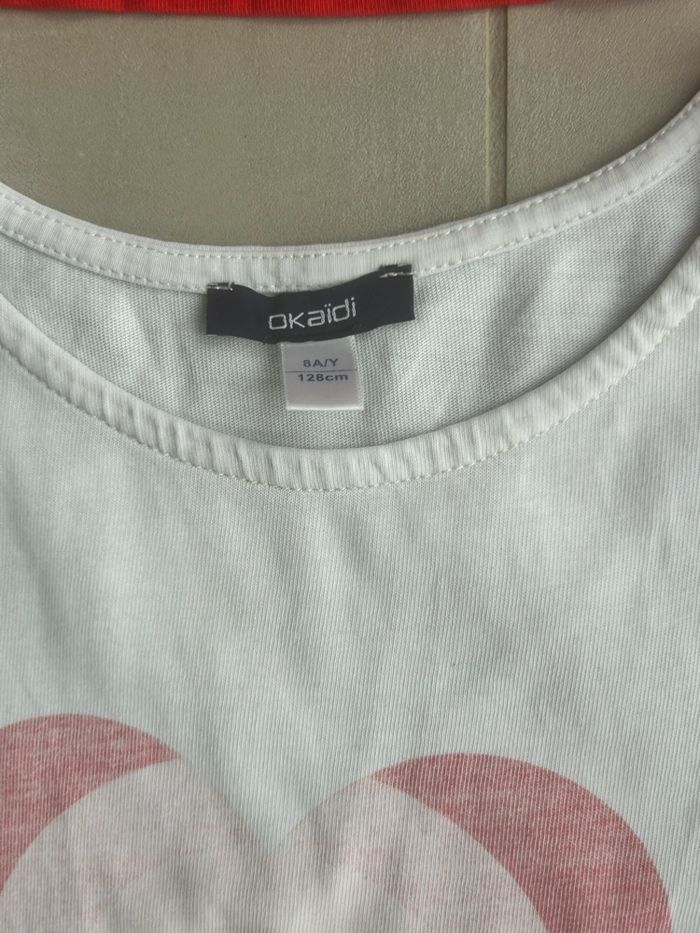 Lot de 2 T-shirts Okaïdi - photo numéro 6