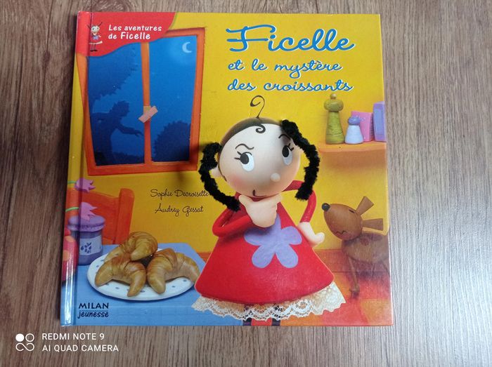 Livre album enfant, Ficelle et le mystère des croissants, Milan jeunesse