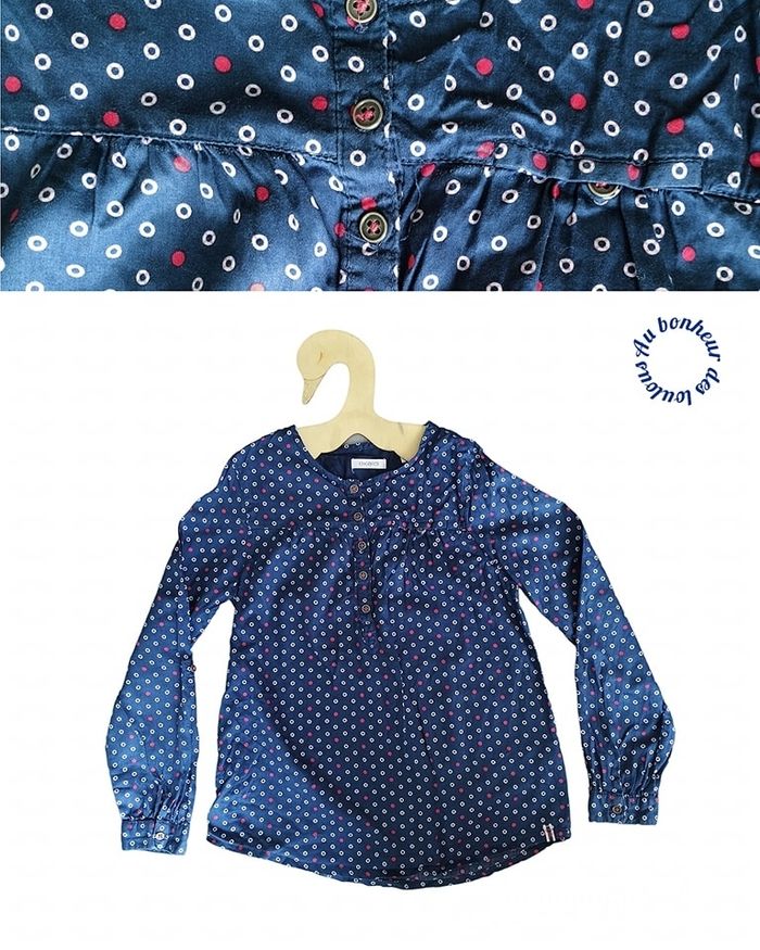 10 ans blouse Okaïdi