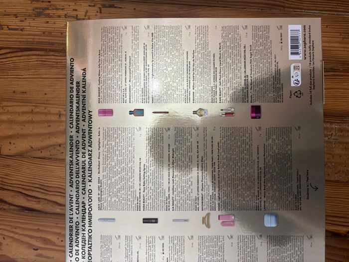 Calendrier SEPHORA - photo numéro 4