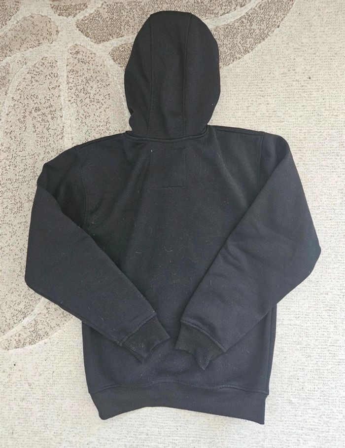 Gilet à capuche noir XS - photo numéro 2
