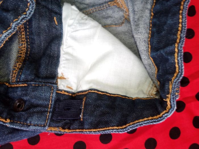 Jupe courte en jean denim - photo numéro 4