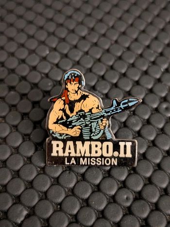 Pin's Stallone Rambo 2 Cinéma