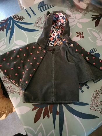 Poncho fille sergent major