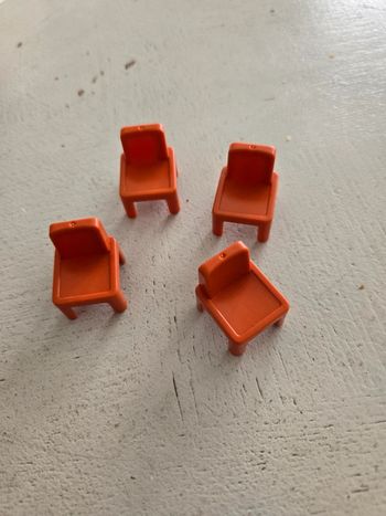 4 chaises playmobil