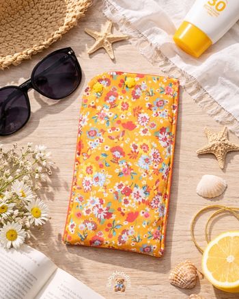 Étui à lunettes fait main