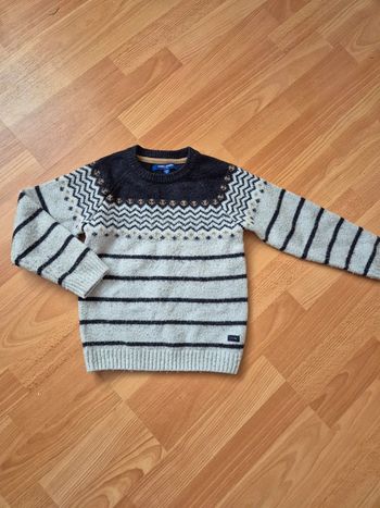 Pull terre de marin 8 ans