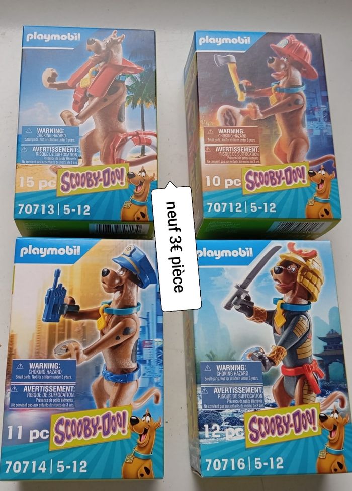 Playmobil Scooby Doo neuf