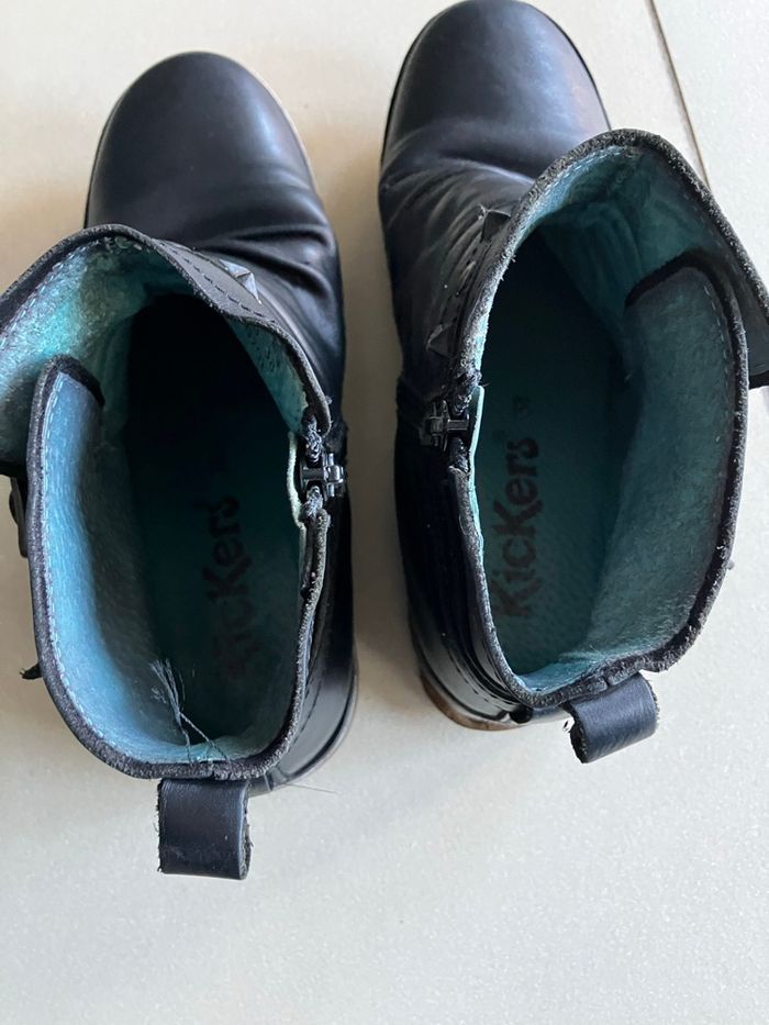 Bottines noire femme taille 38 kickers - photo numéro 7