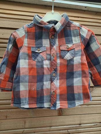 Chemise tape à l'œil 9 mois