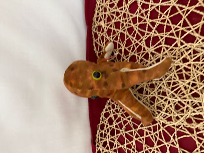 Wild Republic peluche pieuvre junior 20 cm en peluche marron/blanc