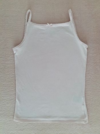 Chemisette à bretelles H&M 10 ans rose clair