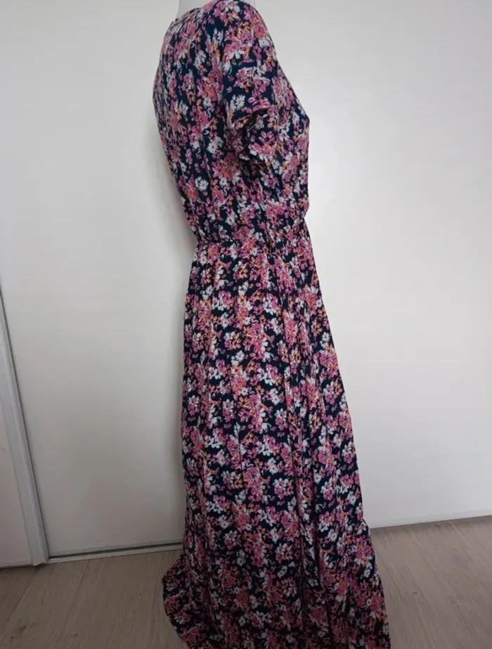 Robe longue fleurie taille 38 - photo numéro 4