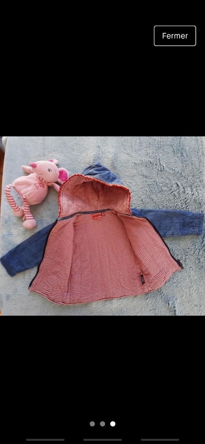 Veste en jeans 23 mois - photo numéro 2