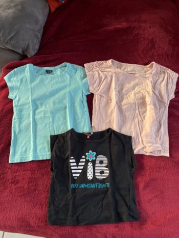 Lots t-shirt manches courtes