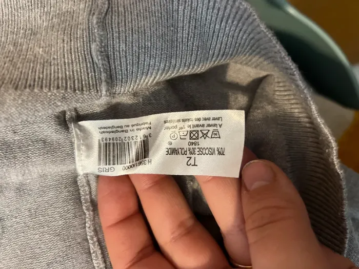 Robe pull manche 3/4 - photo numéro 7