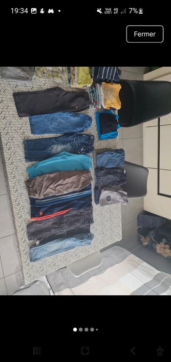 Lot vêtements bébé 